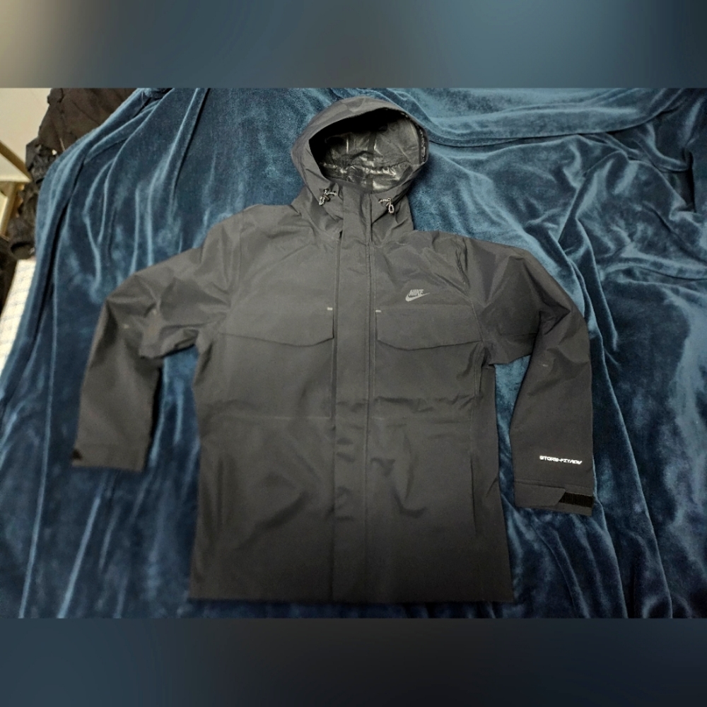 Nike Sportswear Storm-Fit ADV M65 Coat Jacket Parka DD6872-010 Size L Black